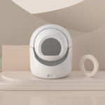 Automatic Self-Cleaning Cat Litter Box - Enclosed Odor Control