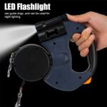 Dual Head Retractable Dog Leash with Poop