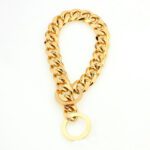 Stainless Steel Cuban Link Dog Collar