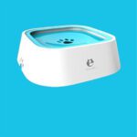 1.5L Slow Water Feeder Bowl - Anti-Overflow Pet Fountain