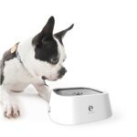1.5L Slow Water Feeder Bowl - Anti-Overflow Pet Fountain