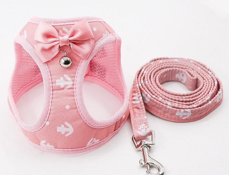 Cat Chain Traction Rope Set Chest Harness for Cats