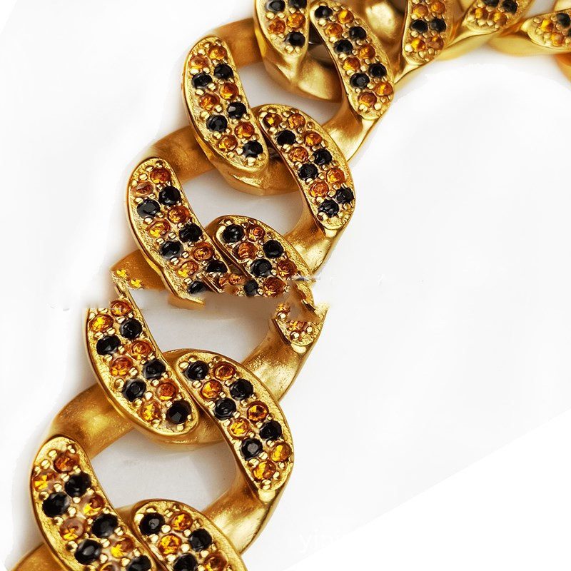 Iced Out Diamond Dog Collar