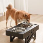 Pet Stainless Steel Folding Bowl - Portable Travel Feeder