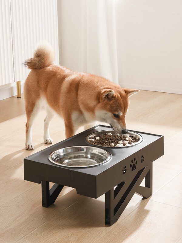 Pet Stainless Steel Folding Bowl - Portable Travel Feeder