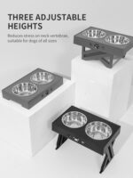Pet Stainless Steel Folding Bowl - Portable Travel Feeder