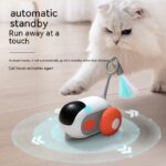 Remote Control Interactive Cat Car Toy - USB Charging