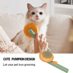 Pet Pumpkin Self-Cleaning Slicker Brush - Grooming Brush