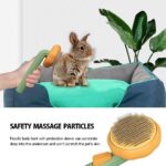Pet Pumpkin Self-Cleaning Slicker Brush - Grooming Brush