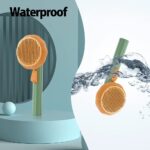 Pet Pumpkin Self-Cleaning Slicker Brush - Grooming Brush