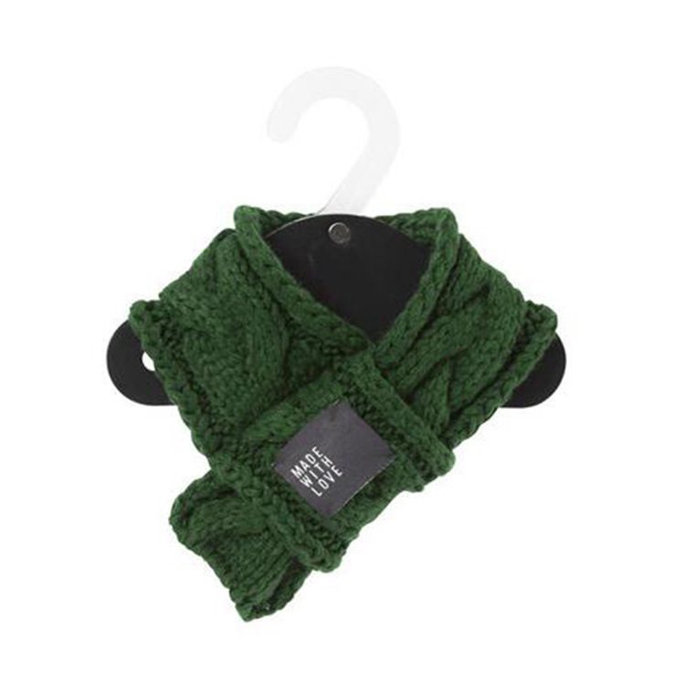 Christmas Knit Dog Scarf