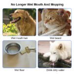 1.5L Slow Water Feeder Bowl - Anti-Overflow Pet Fountain