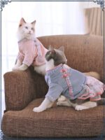 Traditional Chinese Style Cat Dress