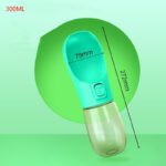 Portable Pet Water Bottle Feeder - Travel Water Food Bowl