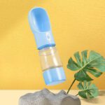 Portable Pet Water Bottle Feeder - Travel Water Food Bowl
