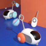 Remote Control Interactive Cat Car Toy - USB Charging