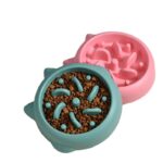 Pet Slow Feeder Bowls - Anti Choking Slow Feed Dish