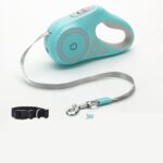 Dog Leash Retractable with Collar Spotlight - Automatic