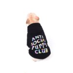 Anti Social Puppy Club Dog Hoodie - Trendy Soft Plush