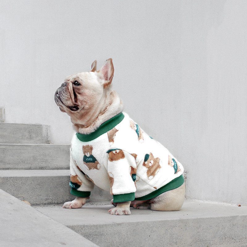 French Bulldog Fleece Pajamas