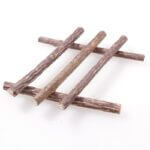 Cat Molar Rods - Natural Wood Chew Sticks for Teeth Cleaning