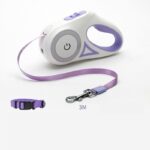 Dog Leash Retractable with Collar Spotlight - Automatic