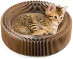 Collapsible Cat Scratcher Lounge Bed - Cardboard