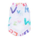 Cat Clothes Anti Hair Loss Cute Vest - Blue