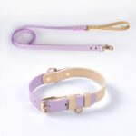 Leather Pet Dog Leash Collar Set - Premium Italian Leather