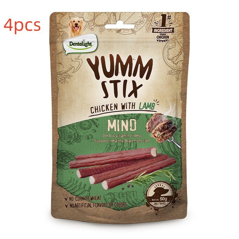 Yumm Stix Dog Treats - High Protein Meat Sticks (50g Bag)
