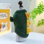 Cute Dinosaur Spiked Dog Sweater