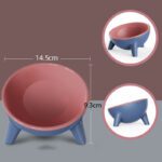 Cat Dog Bowl With Stand - Bunny Raised Pet Feeding Bowls