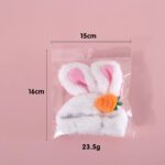 Plush Bunny Ears Pet Hat - Cute Easter Costume for Cats