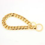 Stainless Steel Cuban Link Dog Collar