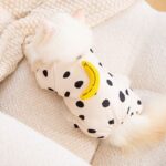 Adorable Anti-Lint Cat Sweater - Soft Warm Indoor Outfit
