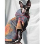 Pet Tie-Dye Velvet Warm Hoodie - Thick Cozy Sweater