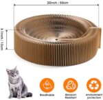 Collapsible Cat Scratcher Lounge Bed - Cardboard