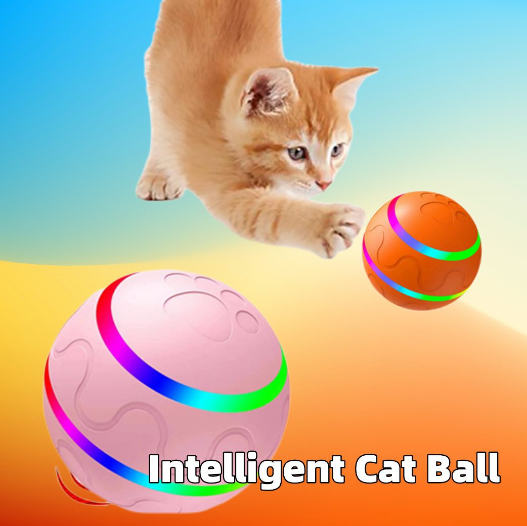 Pet Cat Wicked Ball Toy Intelligent USB Charging