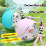 Creative Portable Pet Stainless Steel Water Cup