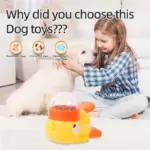 2-in-1 Interactive Dog Toy Automatic Treat Dispenser