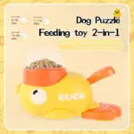 2-in-1 Interactive Dog Toy - Automatic Treat Dispenser